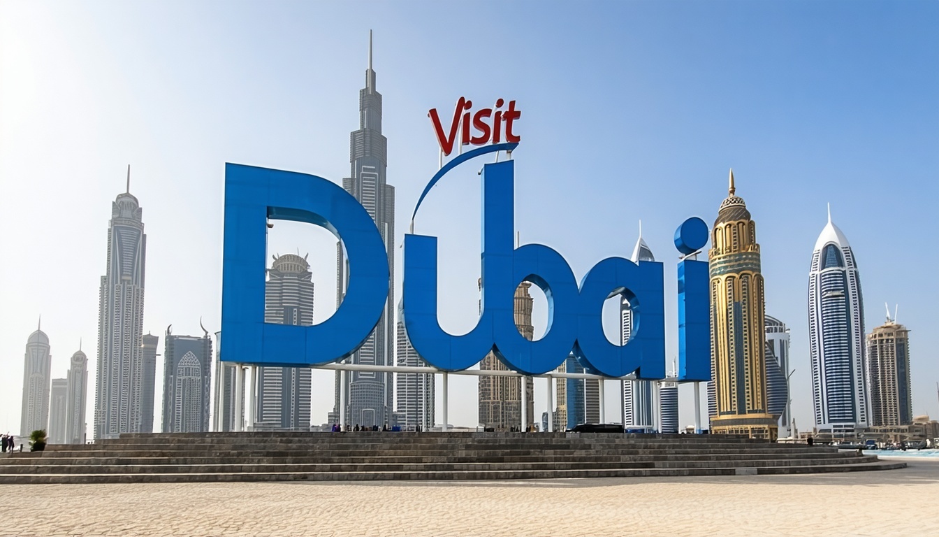 Visit Dubai logo